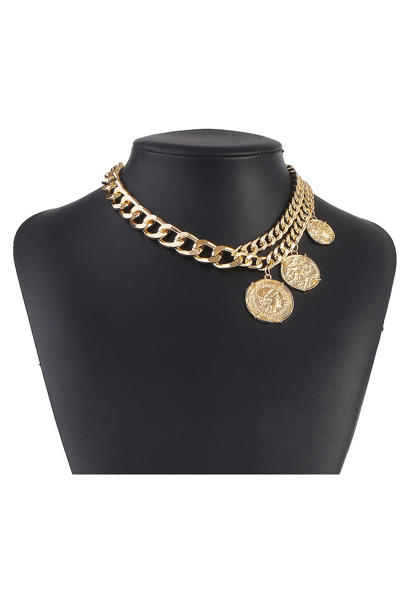 Chasing Coins Necklace