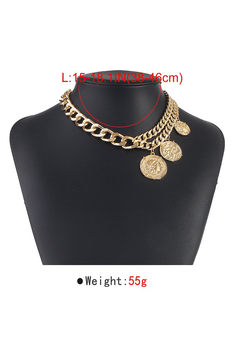 Chasing Coins Necklace